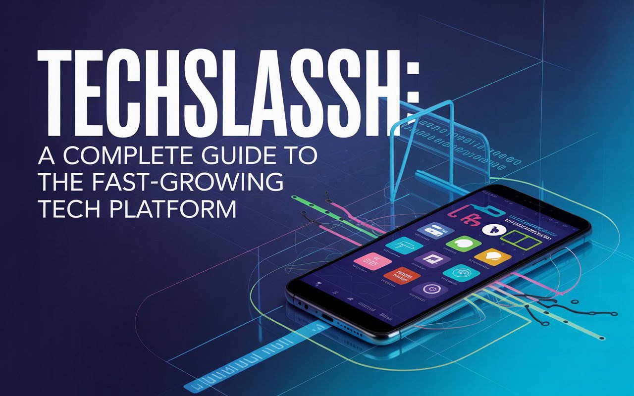 Techslassh editorial layout