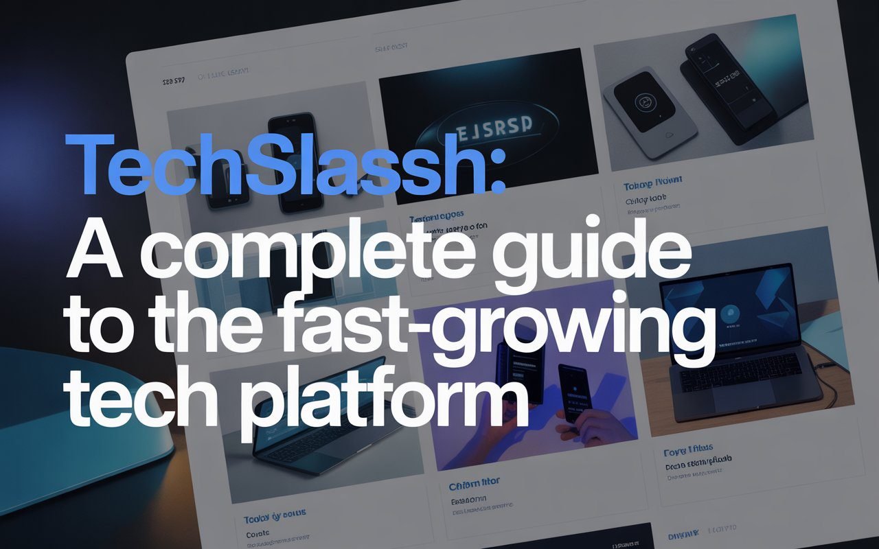 Techslassh editorial layout