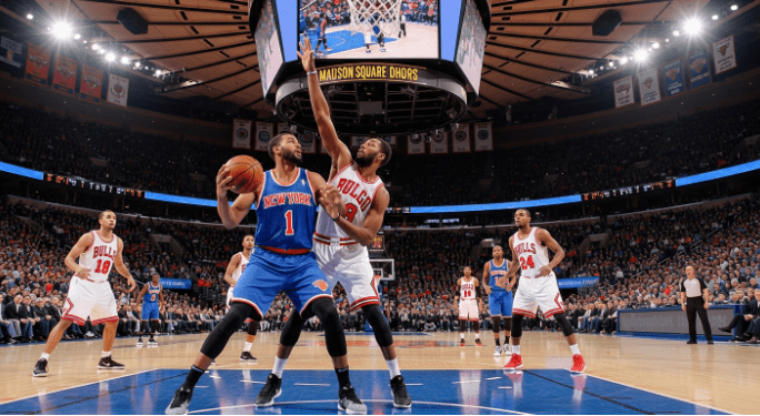 Knicks vs Chicago Bulls Match Player Stats