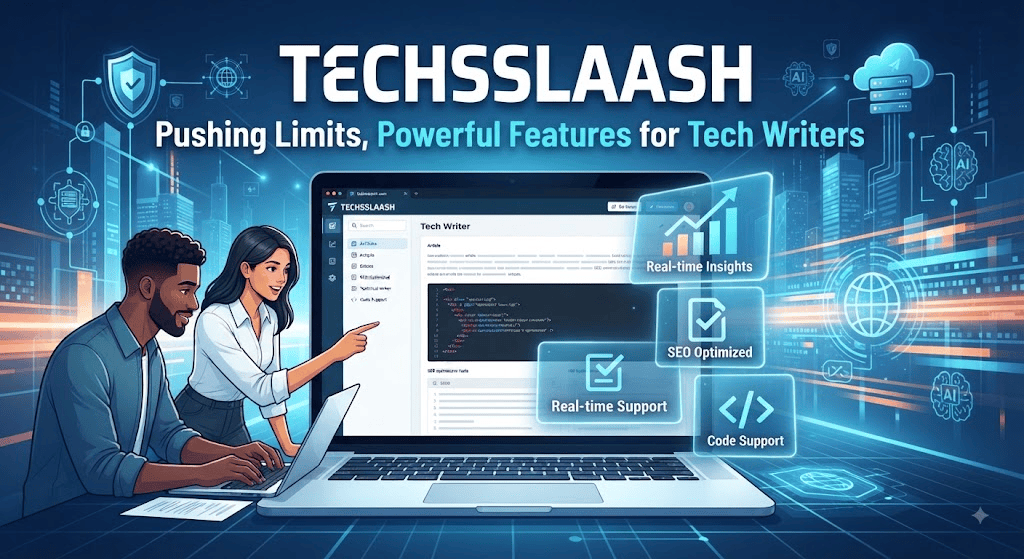 techsslaash.com - pushing limits powerful features for tech writers
